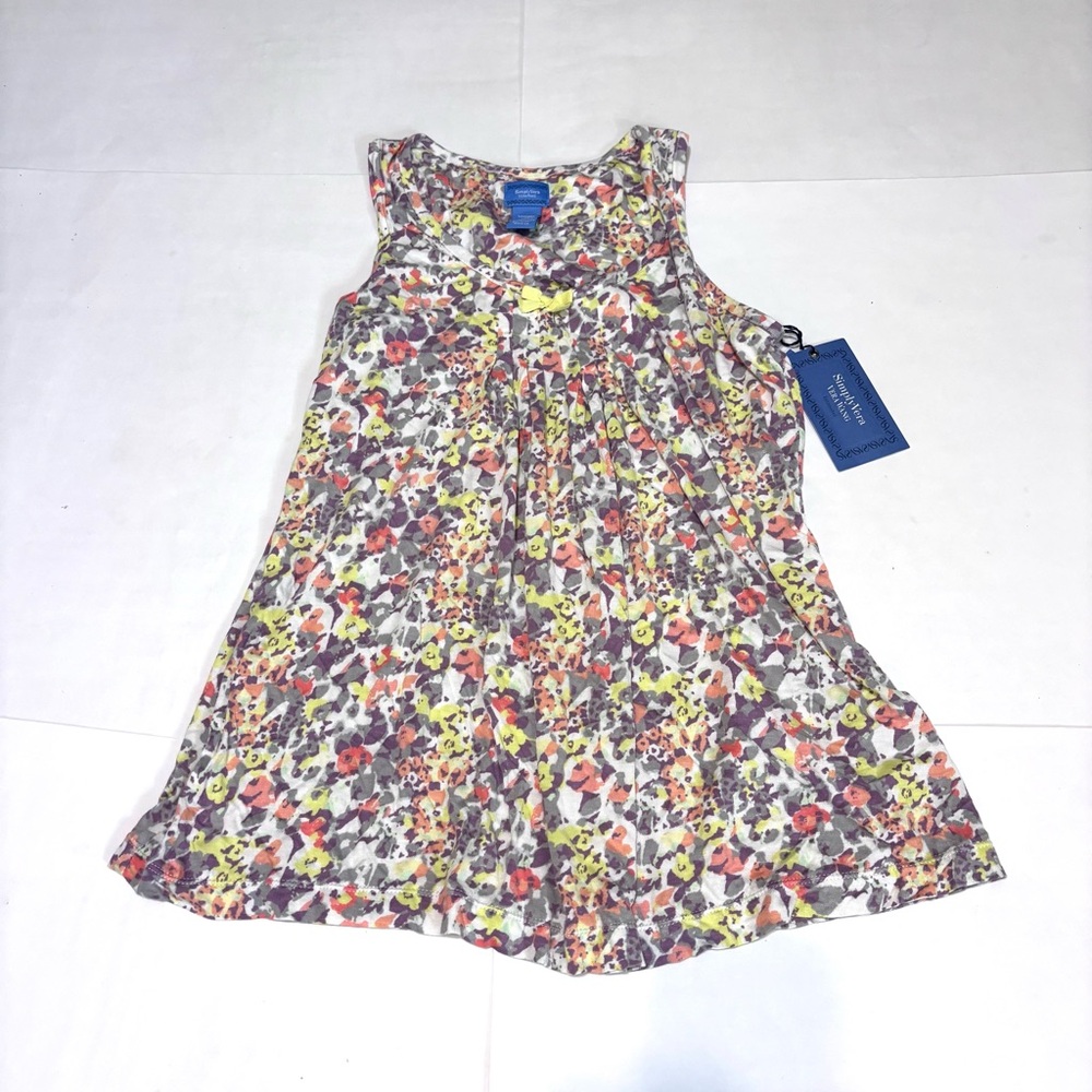 Gymboree Floral Sleeveless Dress - Multi-Color